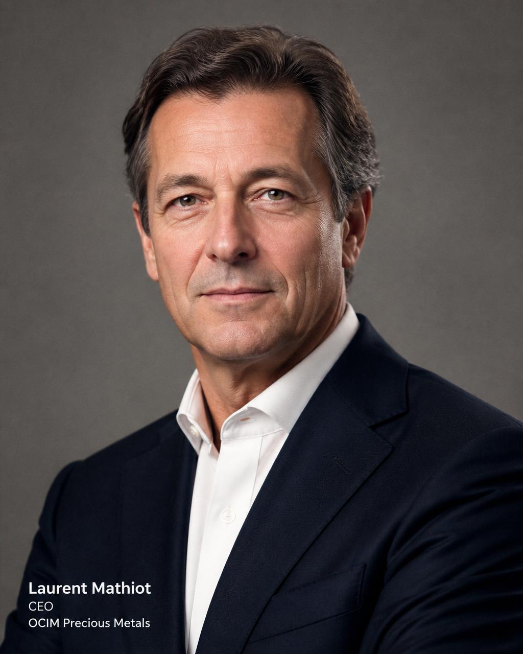 Laurent Mathiot — Portrait officiel du PDG d'OCIM Precious Metals